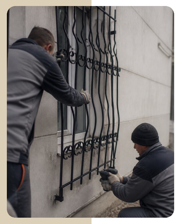 Профессиональная установка кованых решеток в Протвине